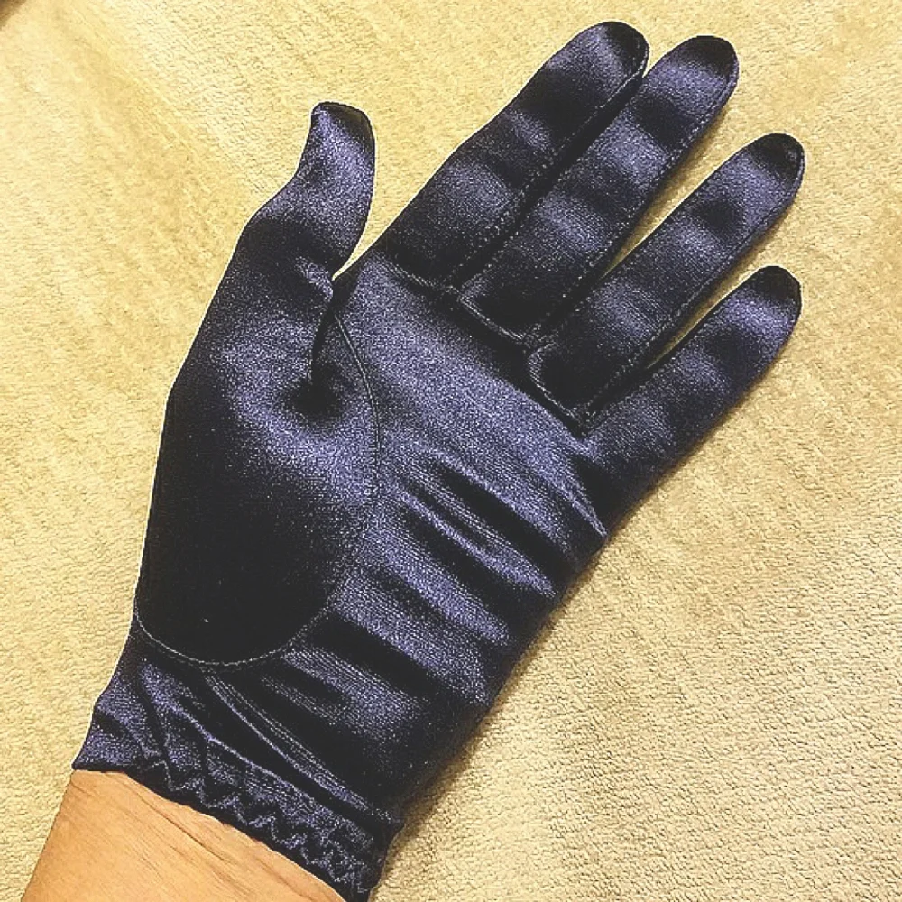 Satin Gloves Vintage OS